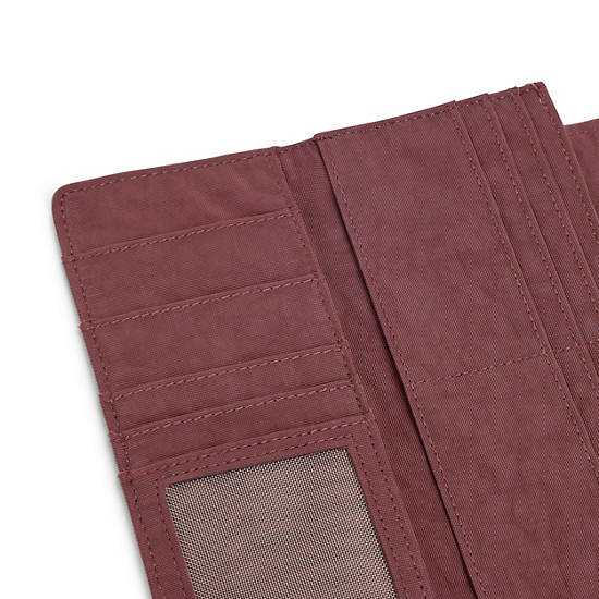 Kipling Money Land Snap Wallet Cüzdan Bordo | TR 1027AH